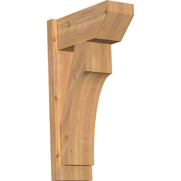 Ekena Millwork Westlake Slat Smooth Outlooker, Western Red Cedar, 7 1/2"W x 16"D x 28"H OUT08X16X28WTL06SWR - main